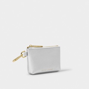Katie Loxton Evie Clip On Coin Purse Silver