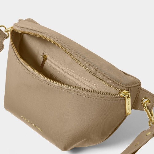 Katie Loxton Nylon-Luxe Belt Bag Taupe