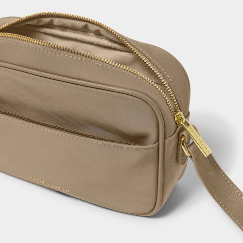 Katie Loxton Nylon-Luxe Camera Bag Taupe