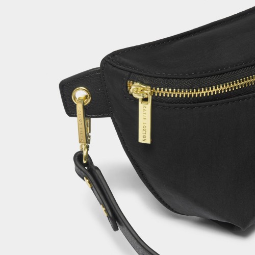 Katie Loxton Nylon-Luxe Belt Bag Black