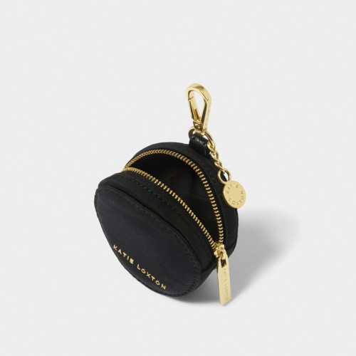 Katie Loxton Nylon-Luxe Clip On Purse Black