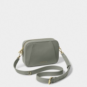 Katie Loxton Hana Crossbody Bag Graphite Green