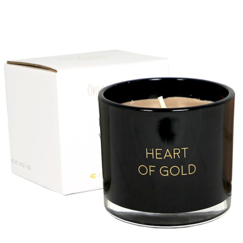 My Flame Candle with Wish Bracelet - Heart of Gold