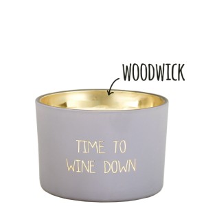 My Flame Candle - Time to Wine Down