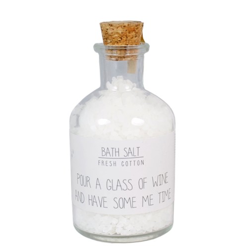 My Flame Bath Salt - Pour A Glass Of Wine And Have Some Me Time