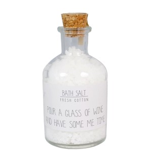 My Flame Bath Salt - Pour A Glass Of Wine And Have Some Me Time