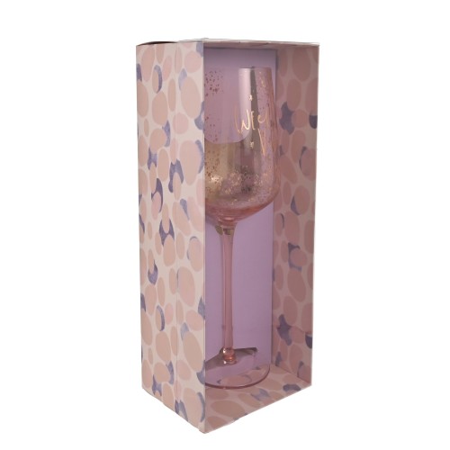 Weekend Vibes Wine Glass