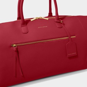 Katie Loxton Chelsea Weekend Bag Garnet Red