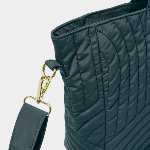 Katie Loxton Quilted Tote Bag Dusty Navy