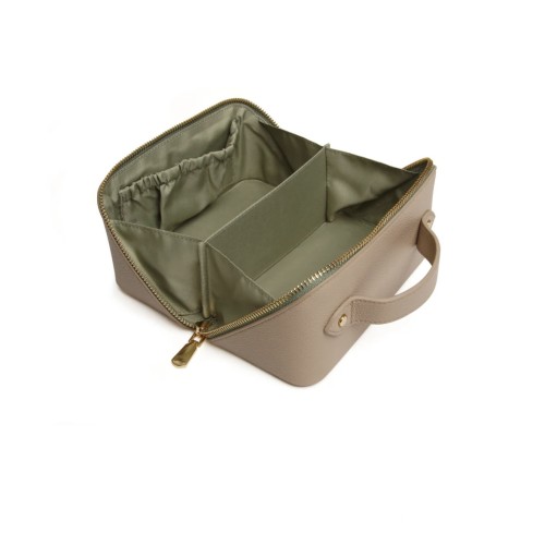 The London Train Case Co. -  Stone and Sage Train Mini Case