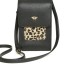 Alice Wheeler Mini Bloomsbury Messenger Bag Leopard