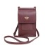 Alice Wheeler Mini Bloomsbury Messenger Bag Fig