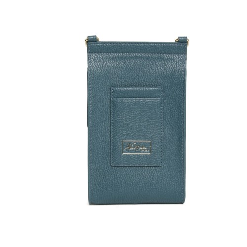 Alice Wheeler Mini Bloomsbury Messager Bag Teal