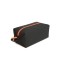 Paul Oliver Soft Touch Wash Bag Black