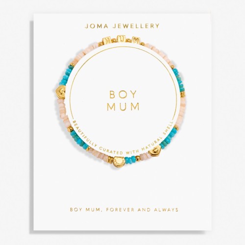 Joma Happy Little Moments 'Boy Mum' Bracelet