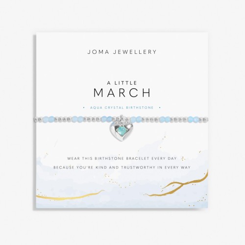 Joma A Little March Birthstone Bracelet (New)
