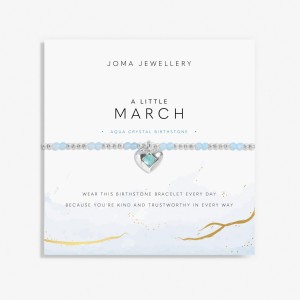 Joma A Little March Birthstone Bracelet (New)