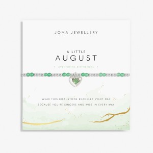 Joma A Little August Birthstone Bracelet (New)