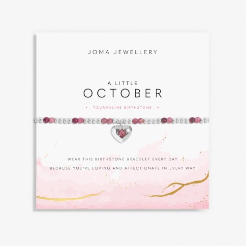Joma A Little October Birthstone Bracelet (New)