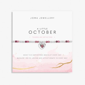 Joma A Little October Birthstone Bracelet (New)
