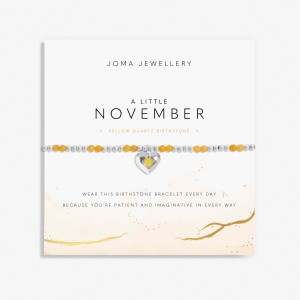 Joma A Little November Birthstone Bracelet (New)