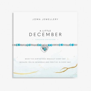 Joma A Little December Birthstone Bracelet (New)