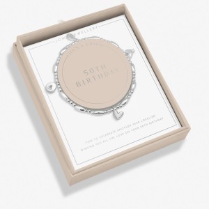 Joma Life's A Charm 50th Birthday Bracelet
