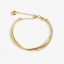 Joma Gold Crossover Bracelet Bar Bangle