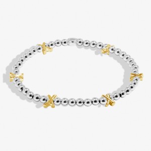 Joma Gold Kisses Bracelet Bar Bracelet