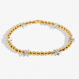 Joma Silver Kisses Bracelet Bar Bracelet
