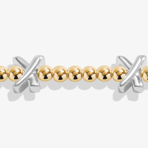 Joma Silver Kisses Bracelet Bar Bracelet