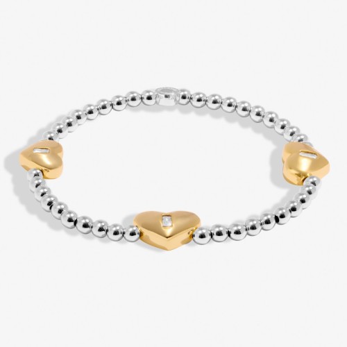Joma Triple Heart Bracelet Bar Bracelet