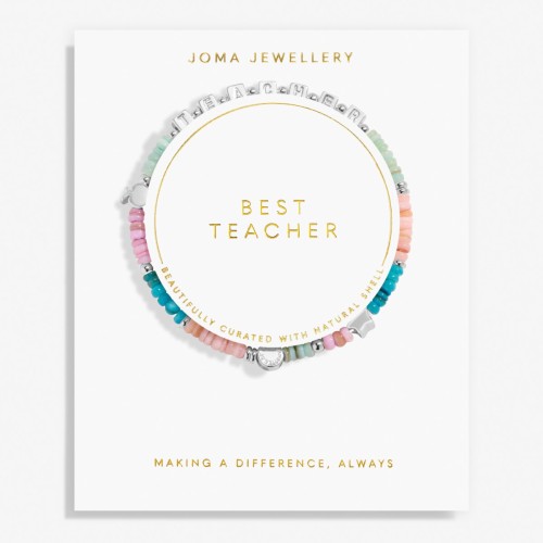 Joma Happy Little Moments Best Teacher Bracelet