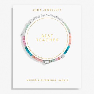 Joma Happy Little Moments Best Teacher Bracelet