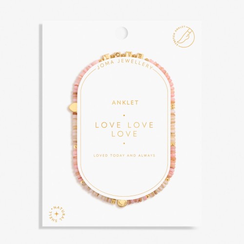 Joma Happy Little Moments Love Love Love Anklet