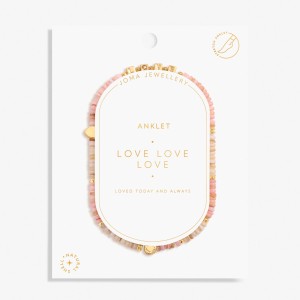 Joma Happy Little Moments Love Love Love Anklet