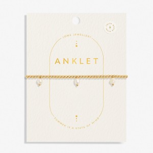 Joma Three Pearl Anklet
