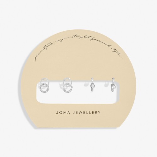 Joma Linked Circles Soul Shine Earrings