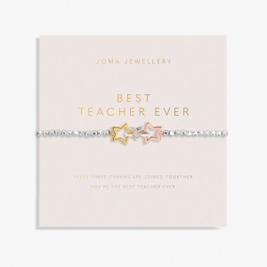 Joma "Forever Yours" Best Teacher Ever Bracelet