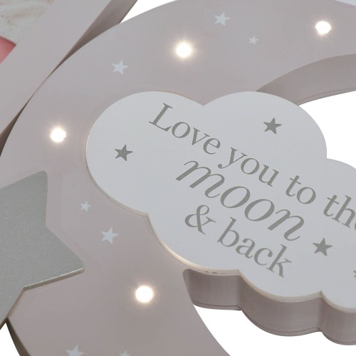 4x6 Love You To The Moon & Back Light Up Photo Frame