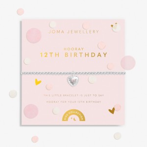 Joma Children's A Little Hooray 12th Birthday Bracelet