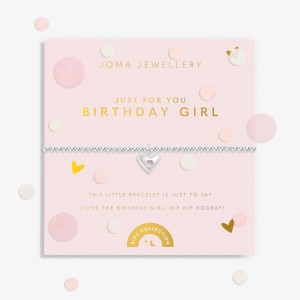 Joma Children's A Little Hooray Just For You Birthday Girl Bracelet