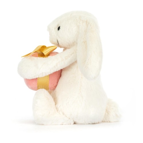 Jellycat Bashful Bunny with Present