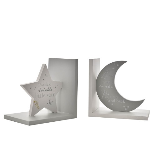 Star & Moon Bookends