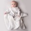 Ziggle Baby Cellular White & Grey Blanket