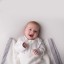 Ziggle Baby Cellular White & Grey Blanket