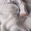 Ziggle Baby Cellular White & Grey Blanket