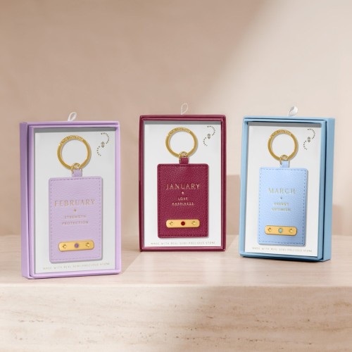 Katie Loxton Birthstone Keyring January 2025