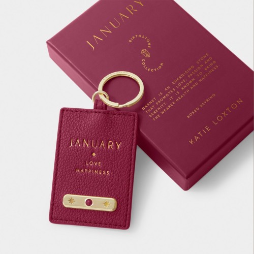 Katie Loxton Birthstone Keyring January 2025