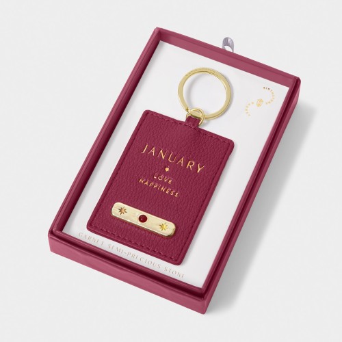 Katie Loxton Birthstone Keyring January 2025